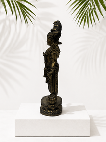 Lord Vishnu Ji Idol with Sheshnag – side detail view | Shri Prabhudham