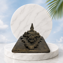 Shri Ram Mandir Model Showpiece – antique finish detail | Shri Prabhudham