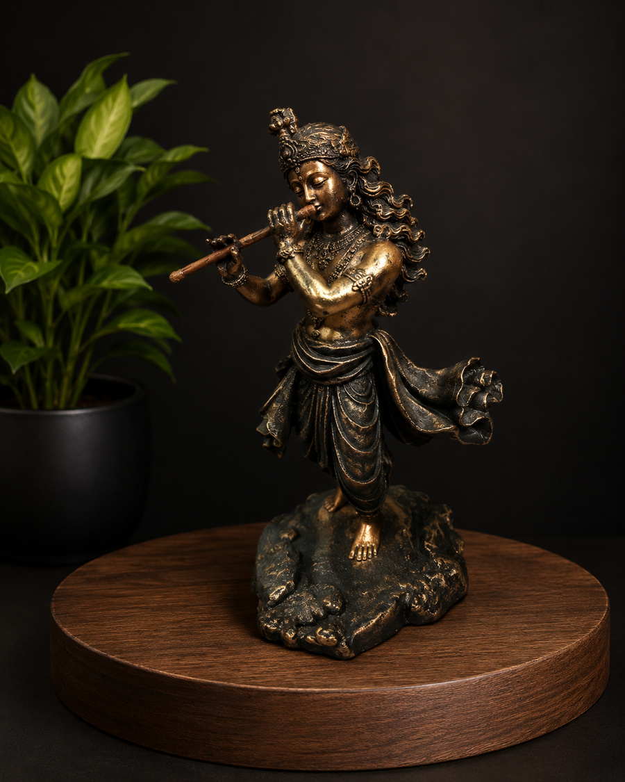 Shri Krishna Ji Bansuri Idol – main product view | Shri Prabhudham