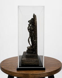 Shri Ram Ji Idol with Acrylic Box – antique finish detail | Shri Prabhudham
