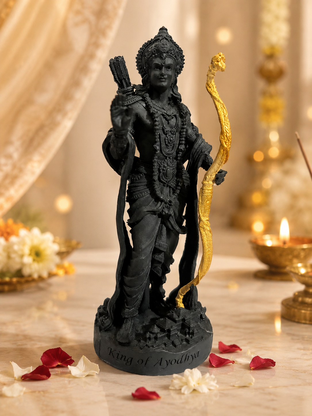 Shri Ram Ji Idol with Bow – main product view | Shri Prabhudham