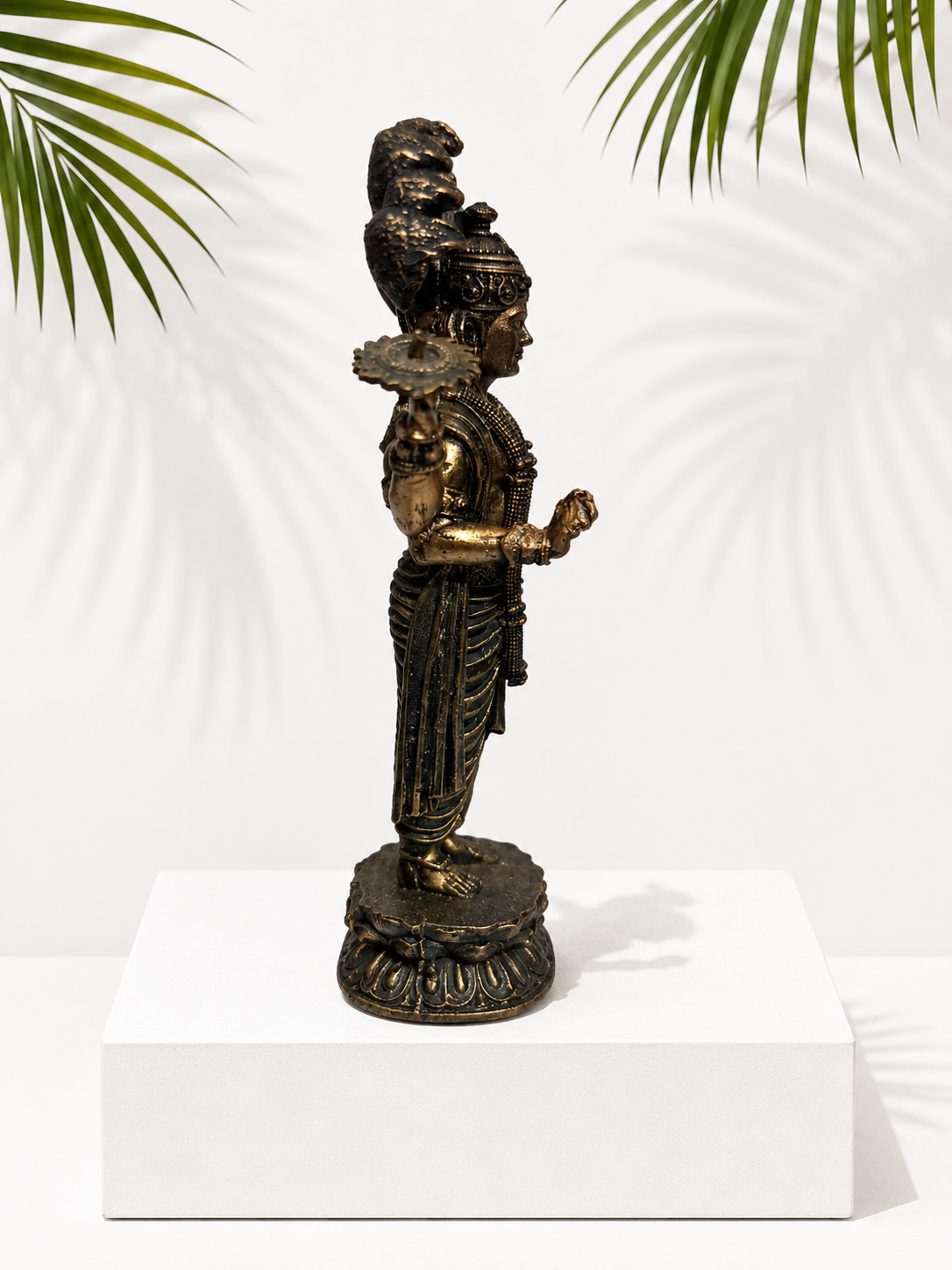 Lord Vishnu Ji Idol with Sheshnag – lifestyle décor view | Shri Prabhudham