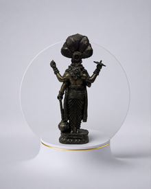 Lord Vishnu Ji with Sheshnag Idol – antique finish detail | Shri Prabhudham