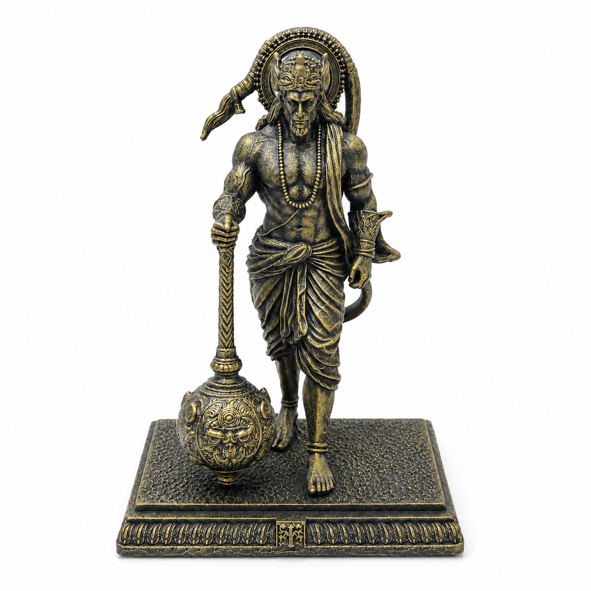 Ram Bhakt Hanuman Ji Idol with Gada – main product view | Shri Prabhudham