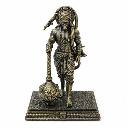 Ram Bhakt Hanuman Ji Idol with Gada – main product view | Shri Prabhudham