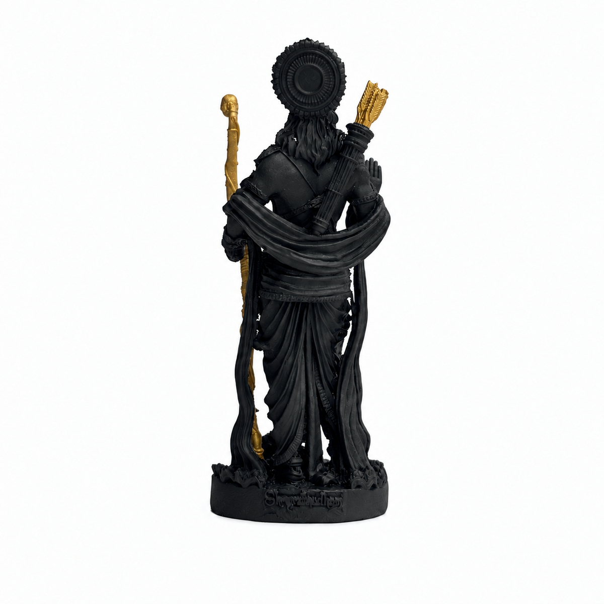 Shri Ram idol rear view