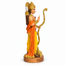 Shri Ram King of Ayodhya multicolour idol side-right view