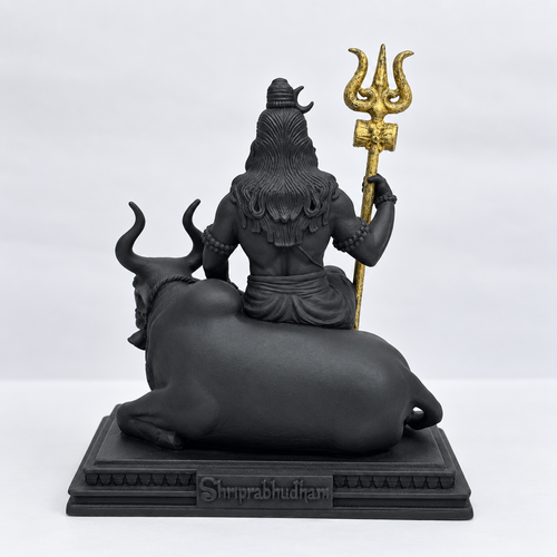 Shiv Ji with Nandi rear view