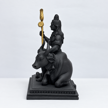 Shiv Ji with Nandi side view two